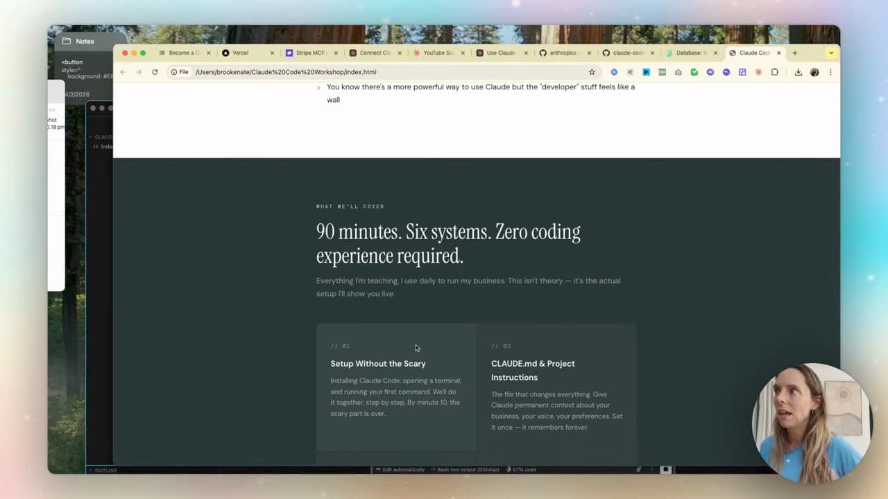 How to build a sales page with Claude Code (the build that made me $20k+)